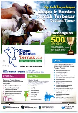 Ekspo & Kontes Ekspo Jatim 2013