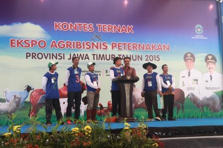 PEMENANG KONTES TERNAK  DAN EKSPO AGRIBISNIS  PETERNAKAN JAWA TIMUR TAHUN 2015