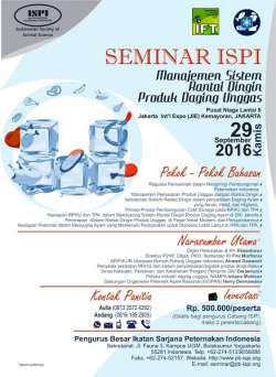 seminar ispi - manajemen daging unggas
