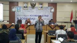 PERTEMUAN KOORDINASI PENDAPATAN ASLI DAERAH (PAD) DAN SOSIALISASI APLIKASI SIBAKU TAHUN 2018