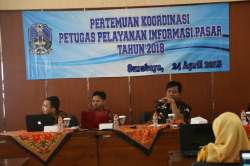 PERTEMUAN KOORDINASI PETUGAS PELAYANAN INFORMASI PASAR