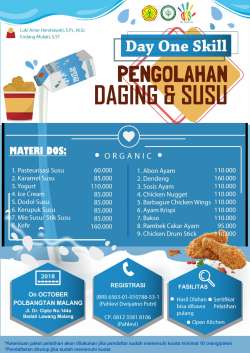 PENGOLAHAN DAGING DAN SUSU