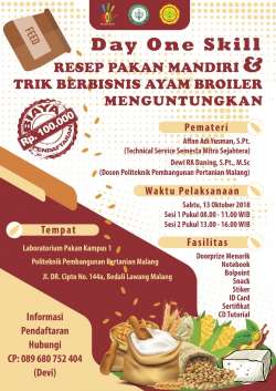 DAY ONE SKILL RESEP PAKAN MANDIRI