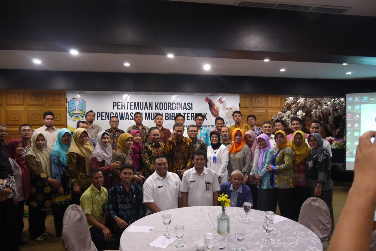 PERTEMUAN KOORDINASI PENGAWASAN MUTU BIBIT TERNAK