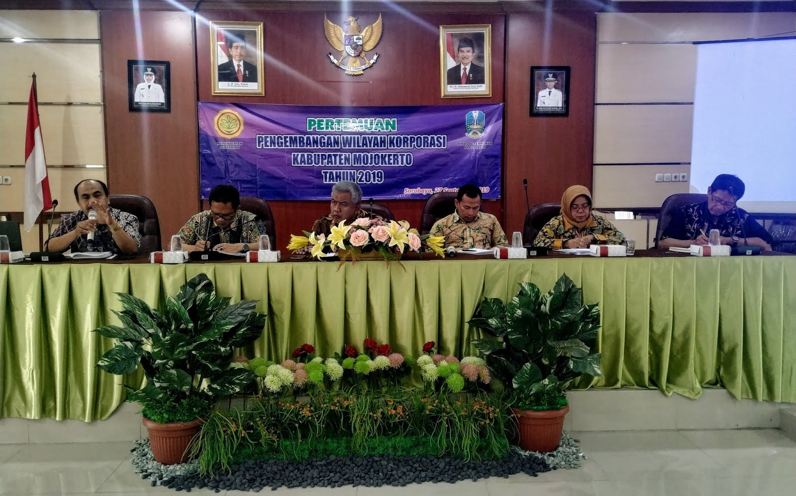 Pertemuan Wilayah Pengembangan Korporasi Kabupaten Mojokerto Tahun 2019