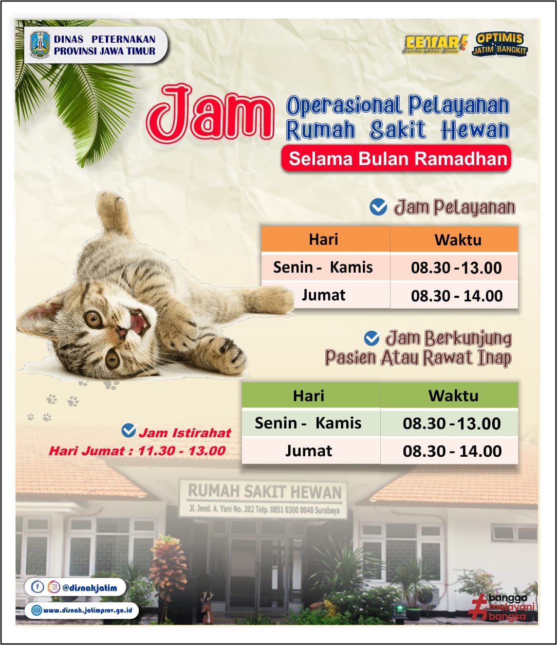 jam operasional RSH Ramadhan 2023