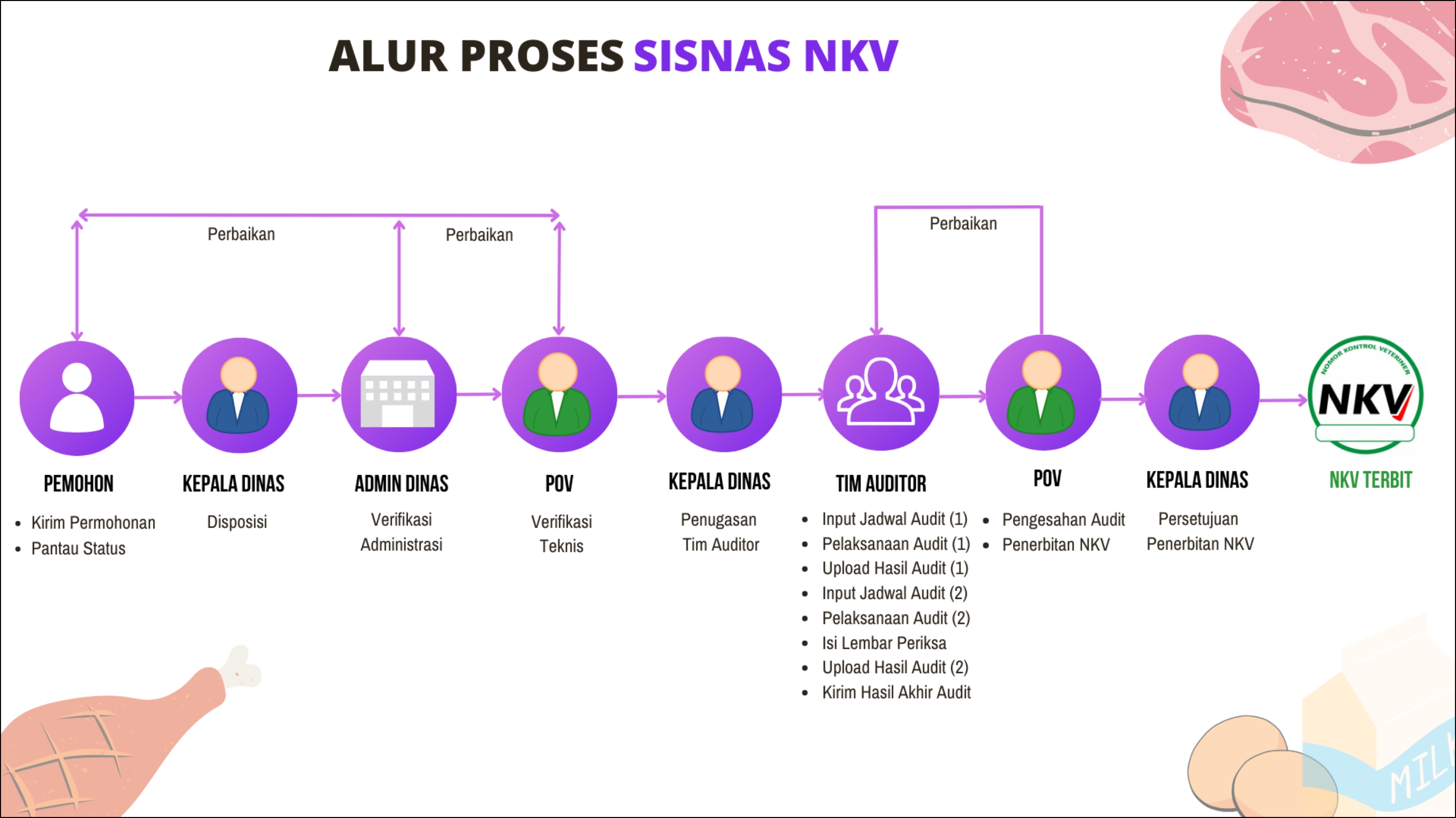 Alur Proses SISNAS NKV