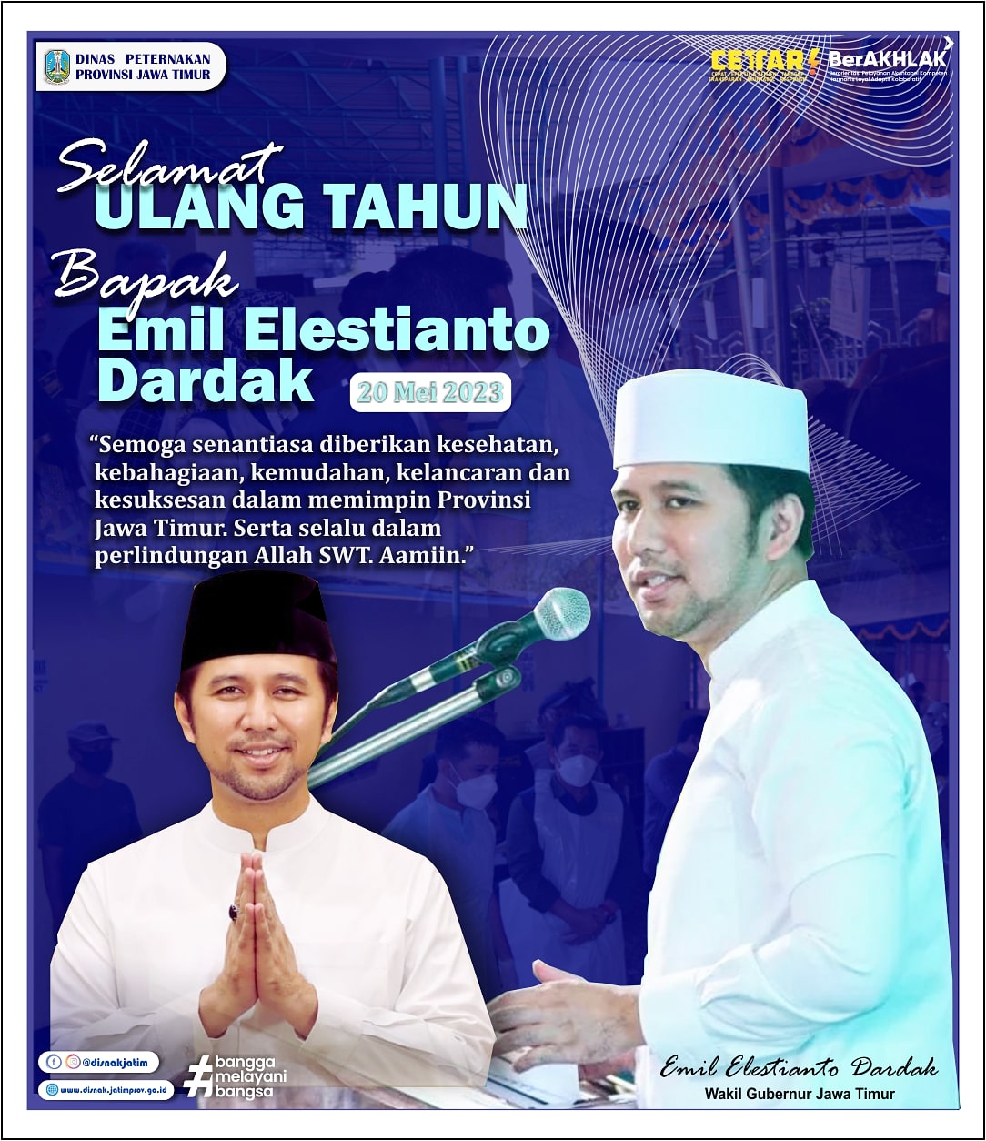 ultah wagub 2023
