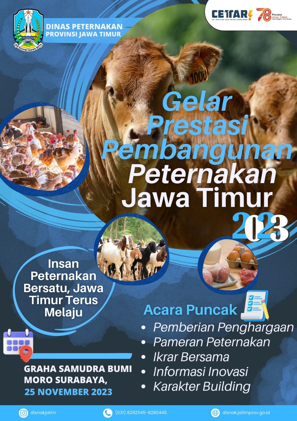 gelar prestasi peternakan 2023