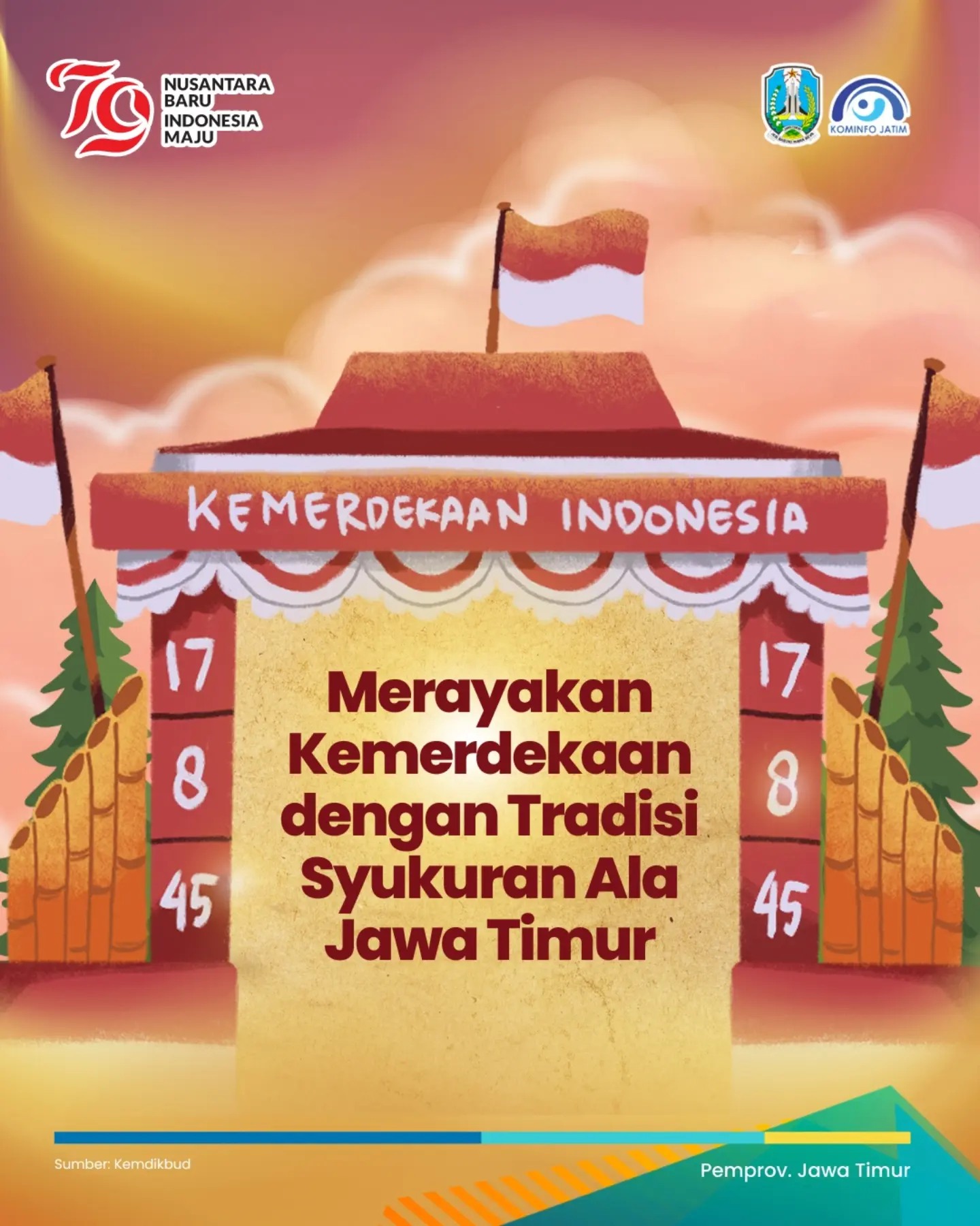 peringatan unik kemerdekaan