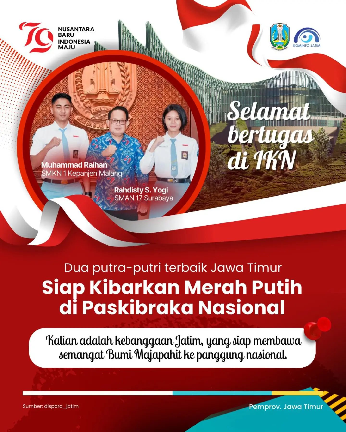 pengibar bendera IKN 2024