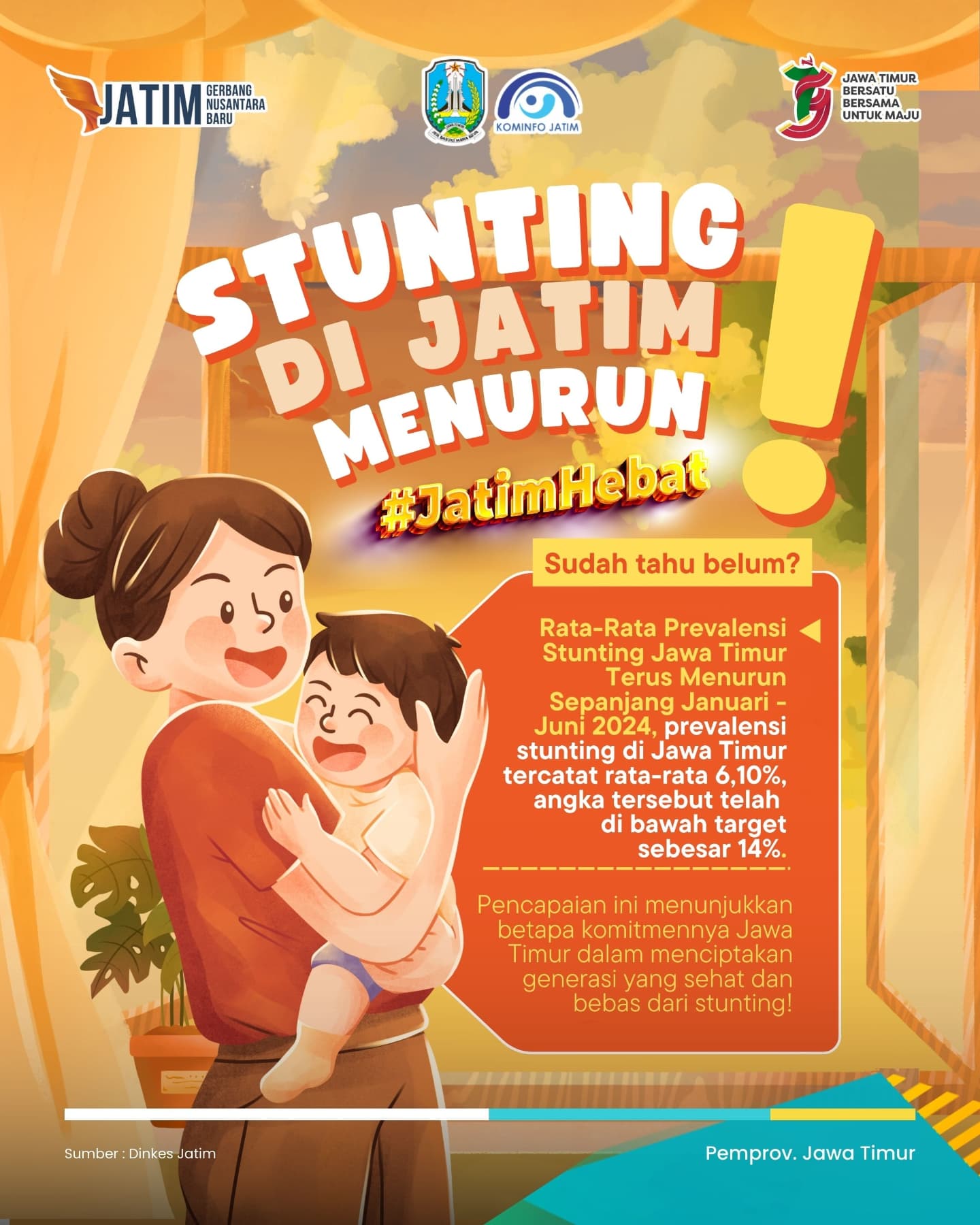 penurunan angka stunting oktober