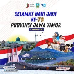 Selamat Hari Jadi ke-79 Provinsi Jawa Timur