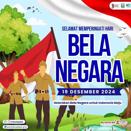 Selamat Memperingati Hari Bela Negara Tahun 2024