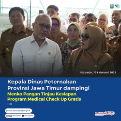 Kunjungan menko pangan