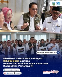 Distribusi vaksin februari 2025