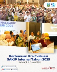 Pertemuan pra evaluasi sakip 2015