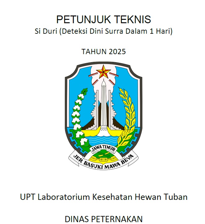 Juknis Si Duri UPT Lab Keswan Tuban