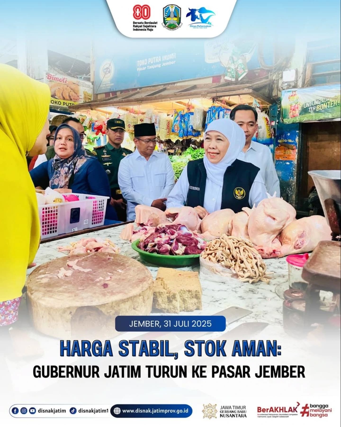 Gub tinjau jember
